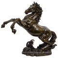 New hot selling products casting bronze horse statue cast jumping sculpture for decor wholesale